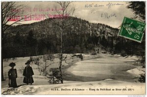 CPA BALLON d'ALSACE Etang du Petit-Haut en hiver (722749)