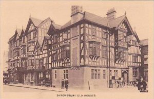 England Shrewsbury Old Houses