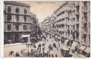 NAPOLI, Campania, Italy, 1900-1910's; Via Roma