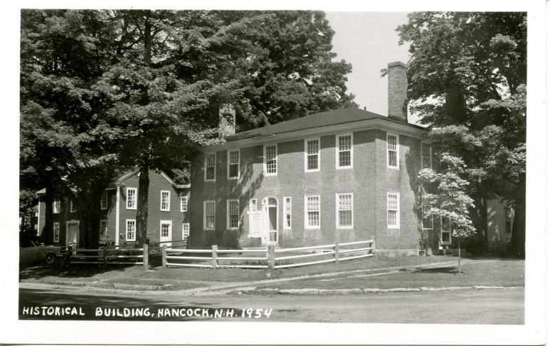 NH - Hancock. Historical Society Building.    *RPPC