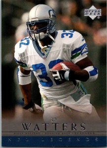 2000 Upper Deck Football Card Ricky Waters Seattle Seahawks sk5698