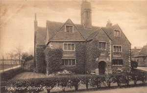 WINCHESTER  HAMPSHIRE ENGLAND~COLLEGE-SICK HOUSE-P & G WELLS PHOTO POSTCARD