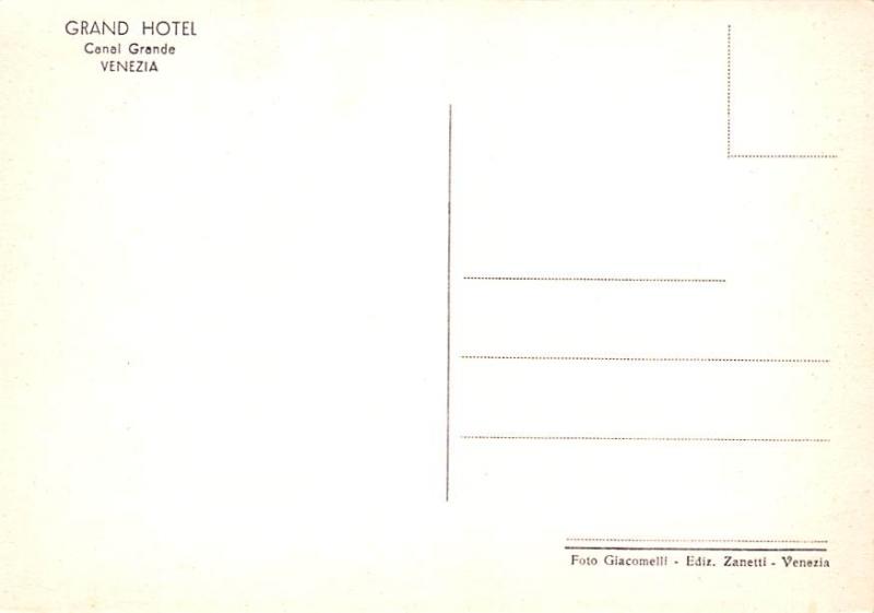 Grand Hotel - Venezia, Italy