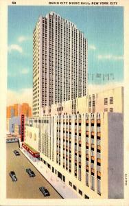 New York City Rockefeller Center Radio City Music Hall 1940