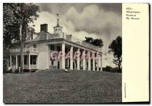 Old Postcard Washington Home At Mt Vernon