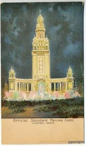 Pan-American Expo Electric Tower Postcard