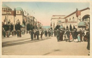 Hand-Colored Postcard Avenue of Progress PPIE San Francisco 1915 Albertype