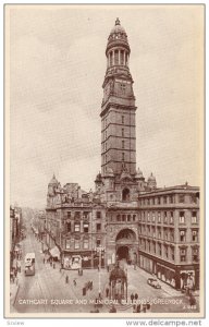 Cathcart Square & Municipal Buildings, Greenock,Scotland, UK, 1910-1920s