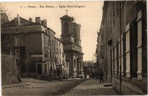 CPA Stenay - Rue Chanzy - Église Saint-Grégoire (178746)