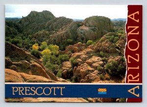 Prescott Arizona Canyon View - AZ Postcard