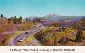 Colorado Rocky Mountains The Spanish Peaks In The Culebra Range