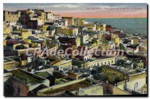 Postcard Old Algiers Vue Generale Prize De La Casbah