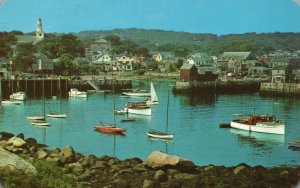 Postcard Cove Safe Anchorage to Commercial Pleasure Boats Rockport Massachusetts