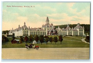 c1910's View Of State Reformatory Car Elmira New York NY Posted Antique Postcard 