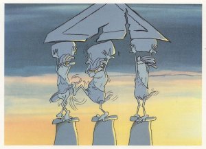 Een Griekse Tragedie Dutch Holland Adult Risque Cartoon Postcard