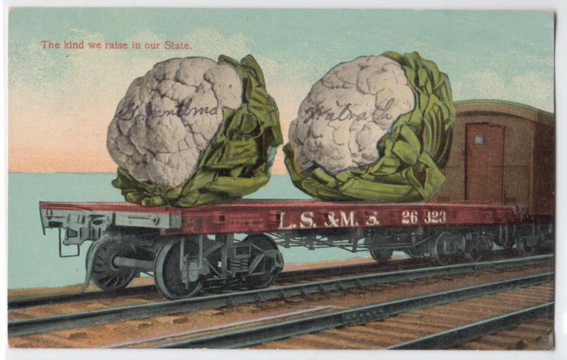 Railroad Load of BIG Cabbage