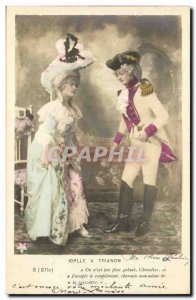 Old Postcard Fantasy Children Idyll and Trianon Costume