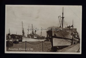 na9937 - Royal Navy Transport - Troopships Dilwara & El Nil - postcard