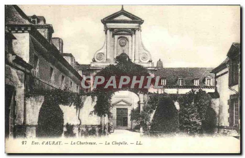 Old Postcard vicinity D Auray The Charterhouse La Chapelle