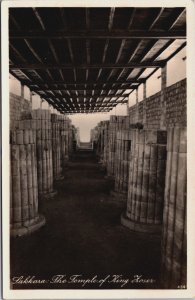 Egypt Cairo The Temple of King Vintage RPPC C086