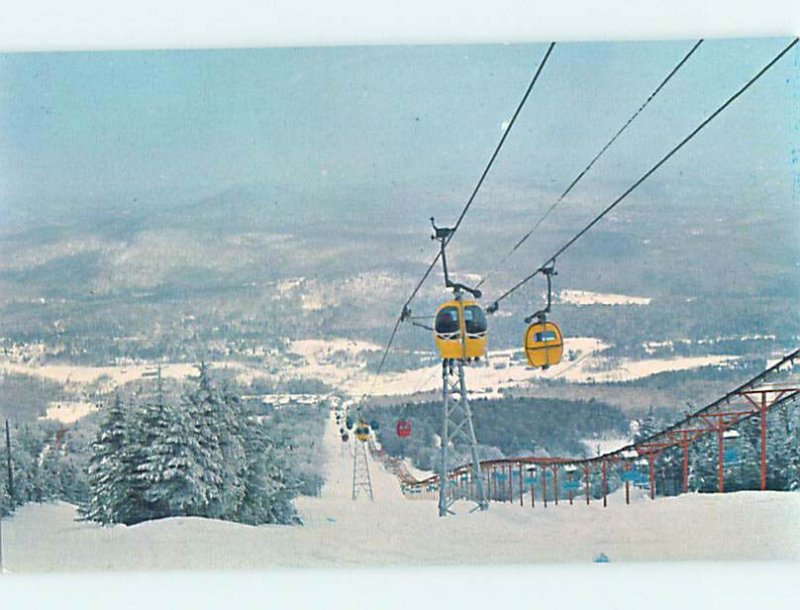 Chrome SKIING SCENE West Dover - Near Brattleboro Vermont VT AG5045