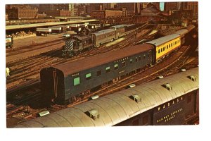 Wabash Railroad Train Pullman, Dearborn Railway Station  Chicago, Illinois,