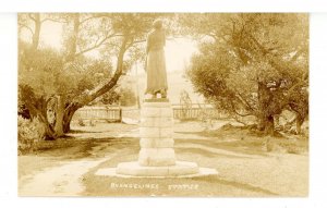 Canada - NS, Grand Pre. Evangeline Statue  RPPC