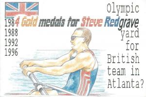 Centennial Olympics Atlanta 1996 Steve Redgrave rower champion British team