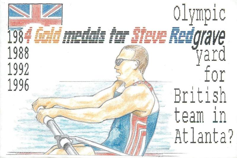 Centennial Olympics Atlanta 1996 Steve Redgrave rower champion British team