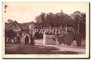 Postcard The Old Vaux Cernay Abbey