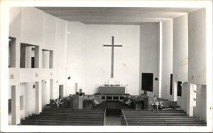 Real Photo Postcard St. John American Lutheran Church in Lexington, Nebraska~293