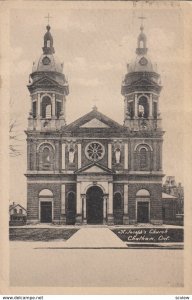 CHATHAM , Ontario , Canada , 1930s ; St. Joseph's Church