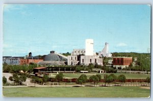 1960 South Porcupine Ontario Canada Postcard Hollinger Gold Mine Ball Park Field