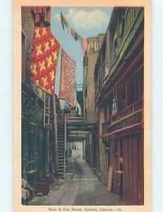 Unused Linen STREET SCENE Quebec City Quebec QC hp2072