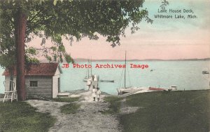 MI, Whitmore Lake, Michigan, Lake House Dock, AS Lyndon Pub 