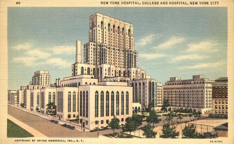 New York City - College and Hospital - Linen