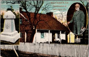 Postcard Major Robert E Lee Headquarters at Gettysburg, Pennsylvania 