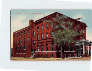 Postcard Y. M. C. A. Oskaloosa Iowa USA