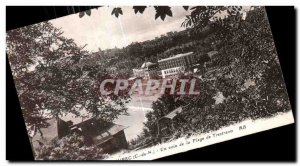 Old Postcard A Corner of the Beach Trestraou Perros Guirec