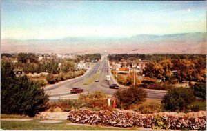 Postcard HIGHWAY SCENE Boise Idaho ID AN8394