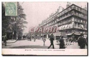 Paris Old Postcard Perspective Boulevard Poissonniere