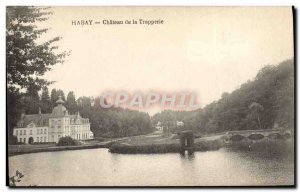 Old Postcard Chateau of Trapperie Habay