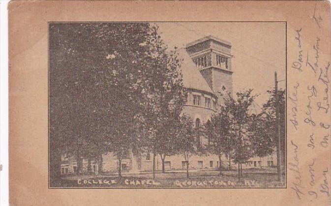 Kentucky Georgetwon College Chapel 1908