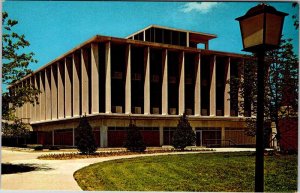 Postcard LIBRARY SCENE Columbia Missouri MO AM8234