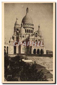 Postcard Old Paris La Basilique du Sacre Coeur