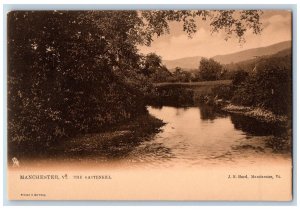 Manchester Vermont VT RPPC Photo Postcard  The Battenkill Scene c1905's Tuck