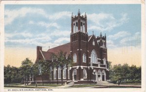 HASTINGS , Nebraska, 1910s-20s; St. Cecilia's Church