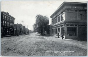 Second Street, Looking South, St. Clair PA - G.V. Millar & Co.  (9272)