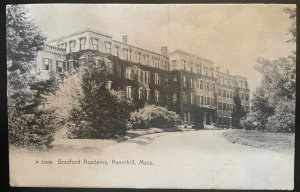 Vintage Postcard 1908 Bradford Academy, Haverhill, Massachusetts (MA)