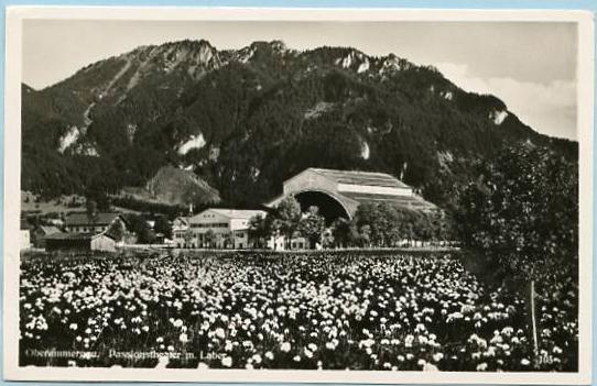 Germany - Oberammergau, Theatre of the Passion Play   *RPPC